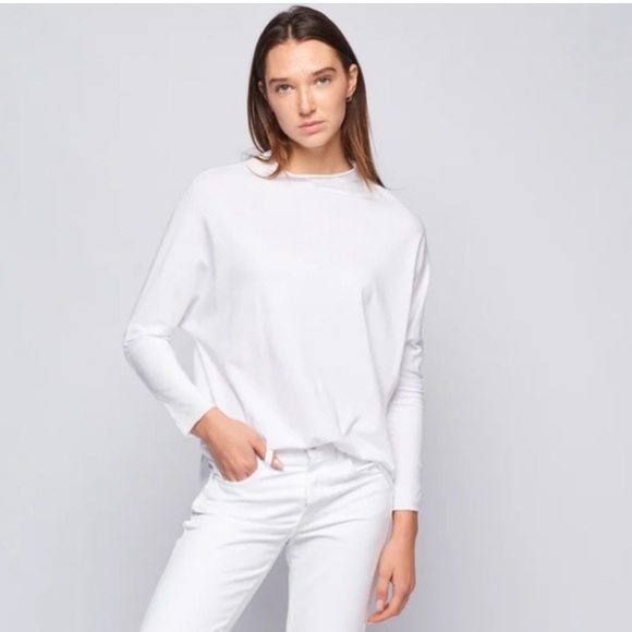 New Frank & Eileen Tee Lab Long Sleeve TShirt Off White Small - Picture 14 of 14